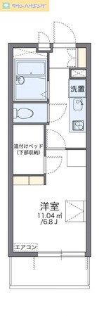 レオパレスエスペランサ稲毛の物件間取画像